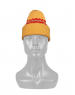 Acrylic Kids  designer cap Yellow